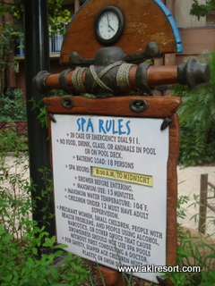 Spa rules